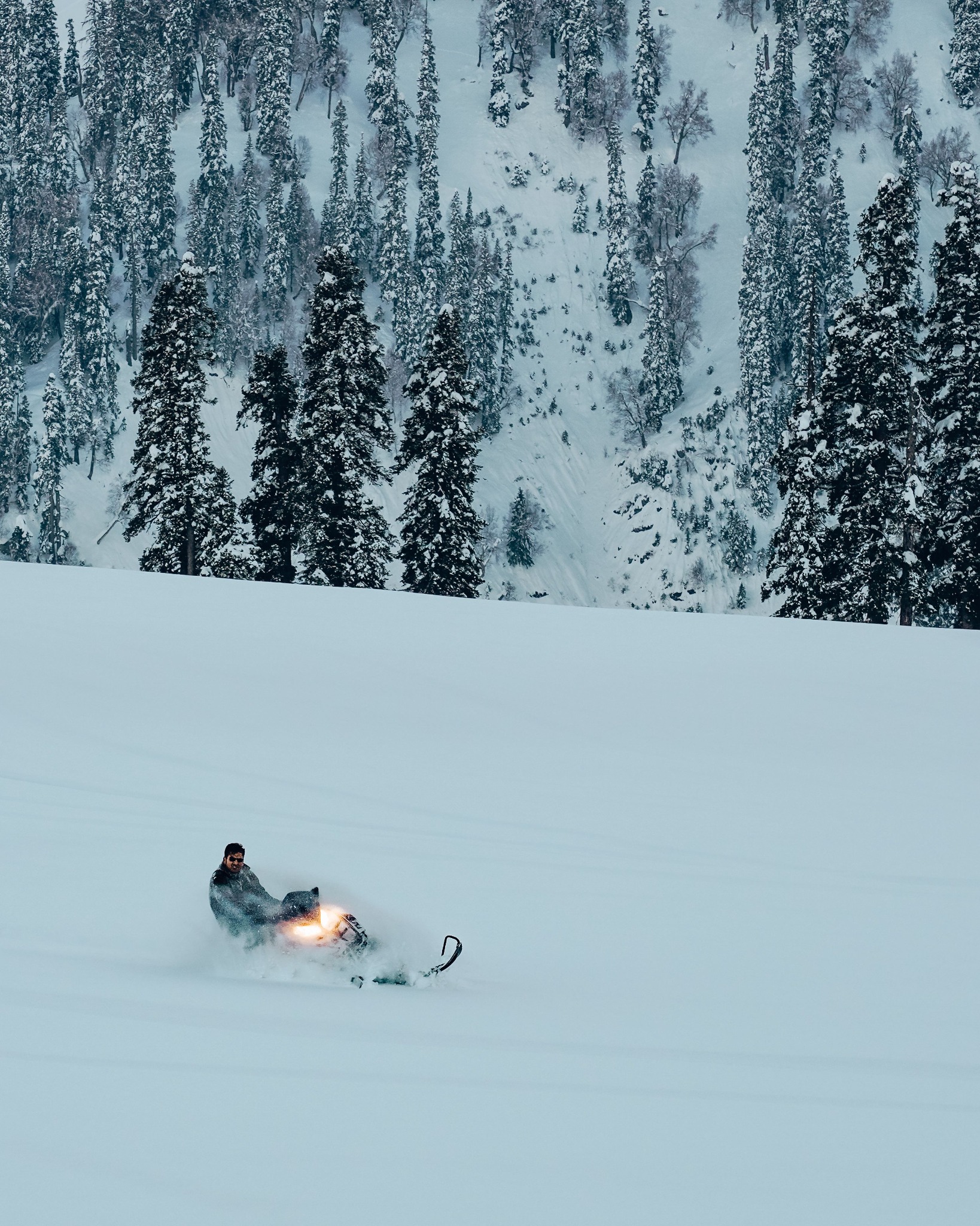Snowmobile adventure